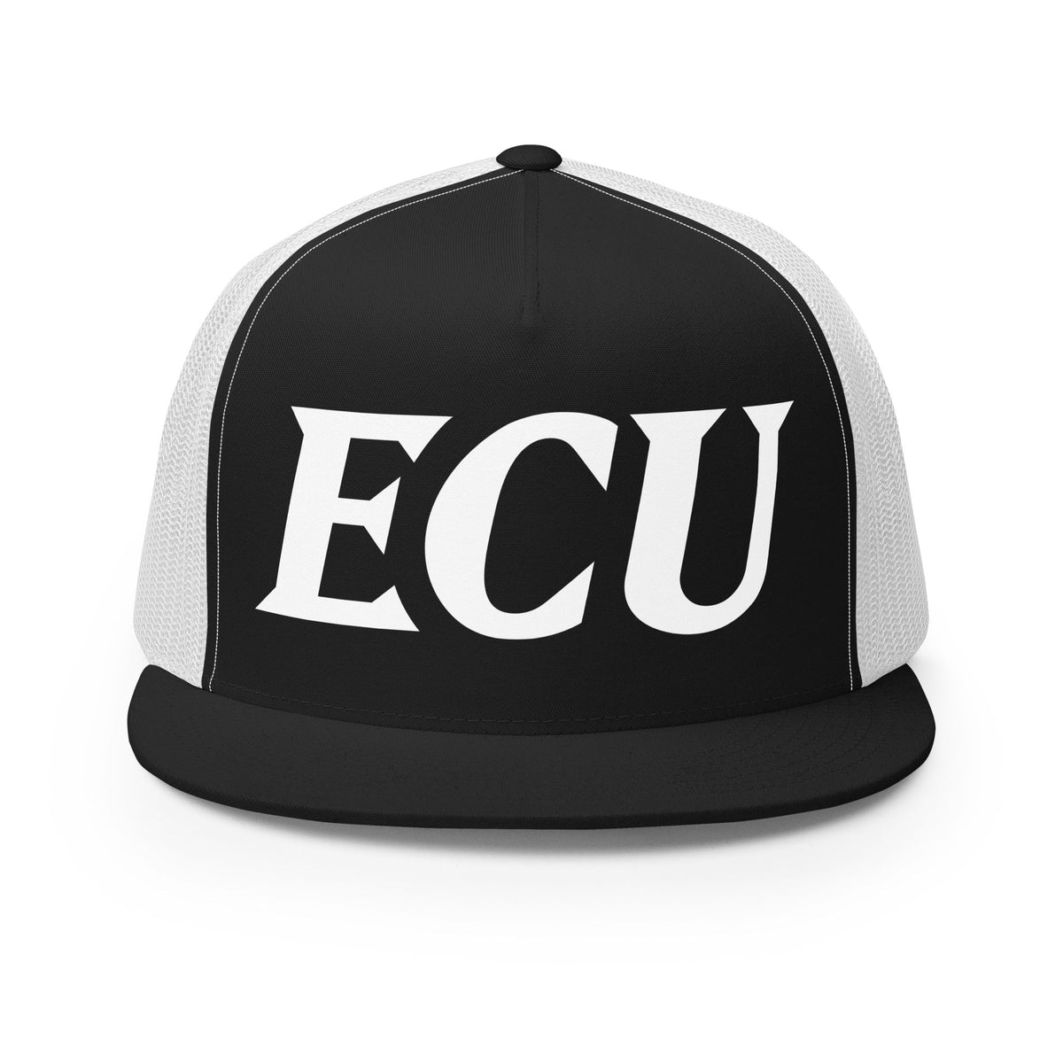 Performance | 5 Panel Trucker Cap | ECU Club Womens Lacrosse | Crest Logo