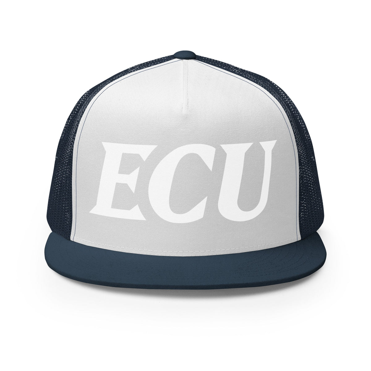 Performance | 5 Panel Trucker Cap | ECU Club Womens Lacrosse | Crest Logo