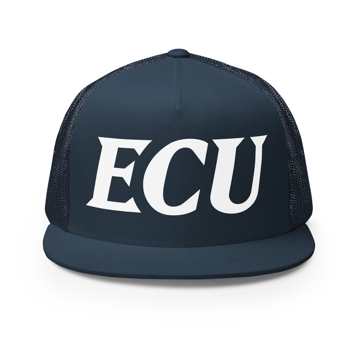 Performance | 5 Panel Trucker Cap | ECU Club Womens Lacrosse | Crest Logo