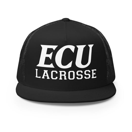Performance | 5 Panel Trucker Cap | ECU Club Womens Lacrosse | Ironclad Corsairs Logo
