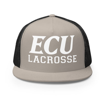 Performance | 5 Panel Trucker Cap | ECU Club Womens Lacrosse | Ironclad Corsairs Logo