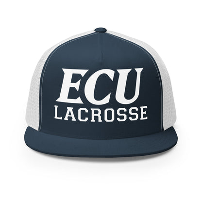 Performance | 5 Panel Trucker Cap | ECU Club Womens Lacrosse | Ironclad Corsairs Logo
