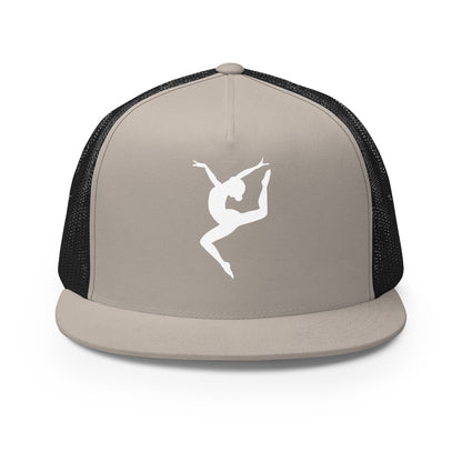 Performance | 5 Panel Trucker Cap | EIU Dancers | Lyric Silhouette Logo