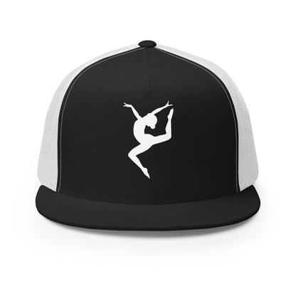 Performance | 5 Panel Trucker Cap | EIU Dancers | Lyric Silhouette Logo