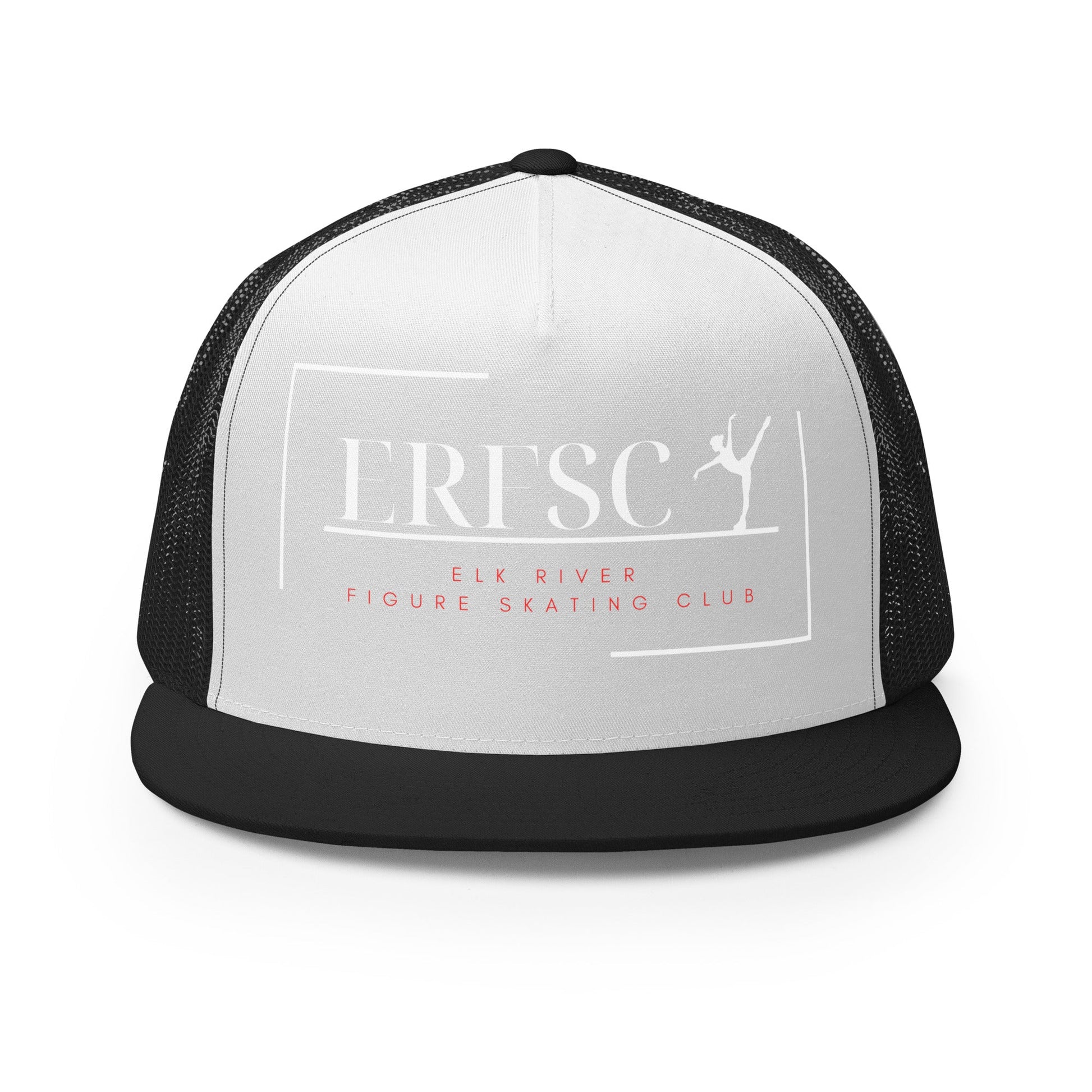 Performance | 5 Panel Trucker Cap | Elk River Figure Skating Club | Alt Logo 1