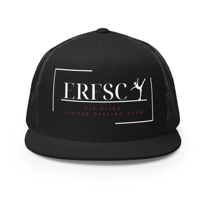 Performance | 5 Panel Trucker Cap | Elk River Figure Skating Club | Alt Logo 1
