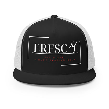 Performance | 5 Panel Trucker Cap | Elk River Figure Skating Club | Alt Logo 1