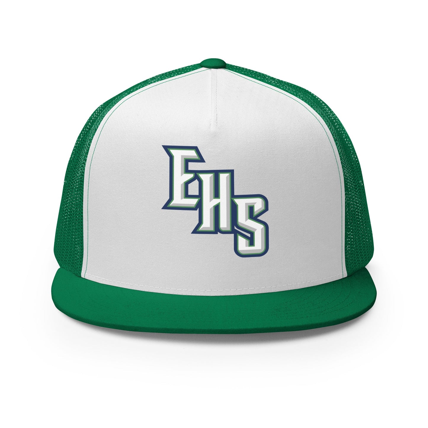 Performance | 5 Panel Trucker Cap | Emerald High School Baseball | EHS Logo