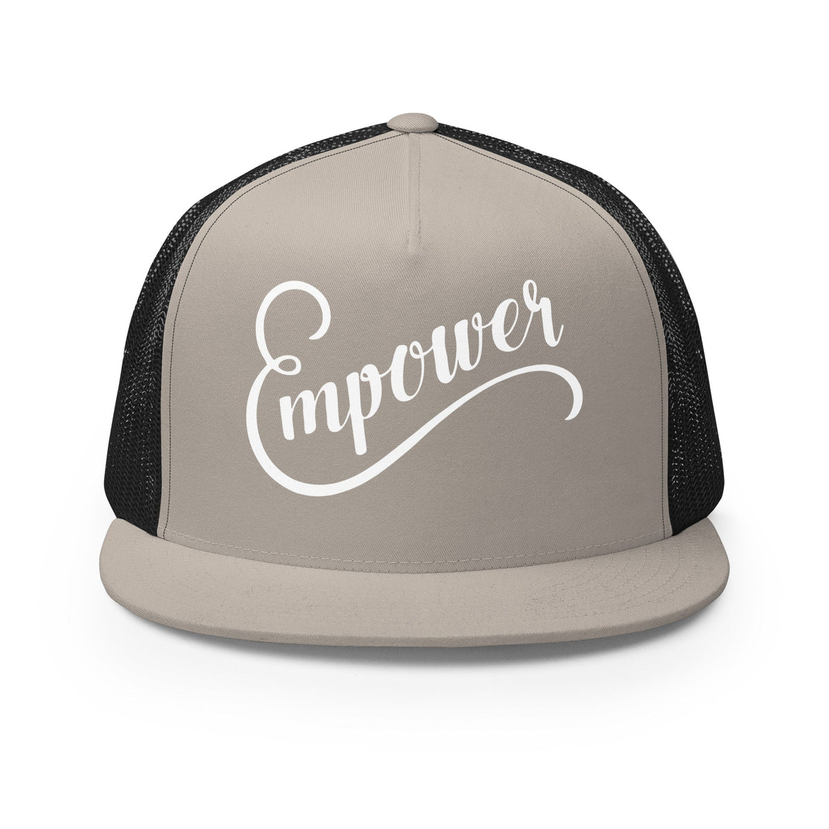 Performance | 5 Panel Trucker Cap | Empower Volleyball Club | Emblem Logo