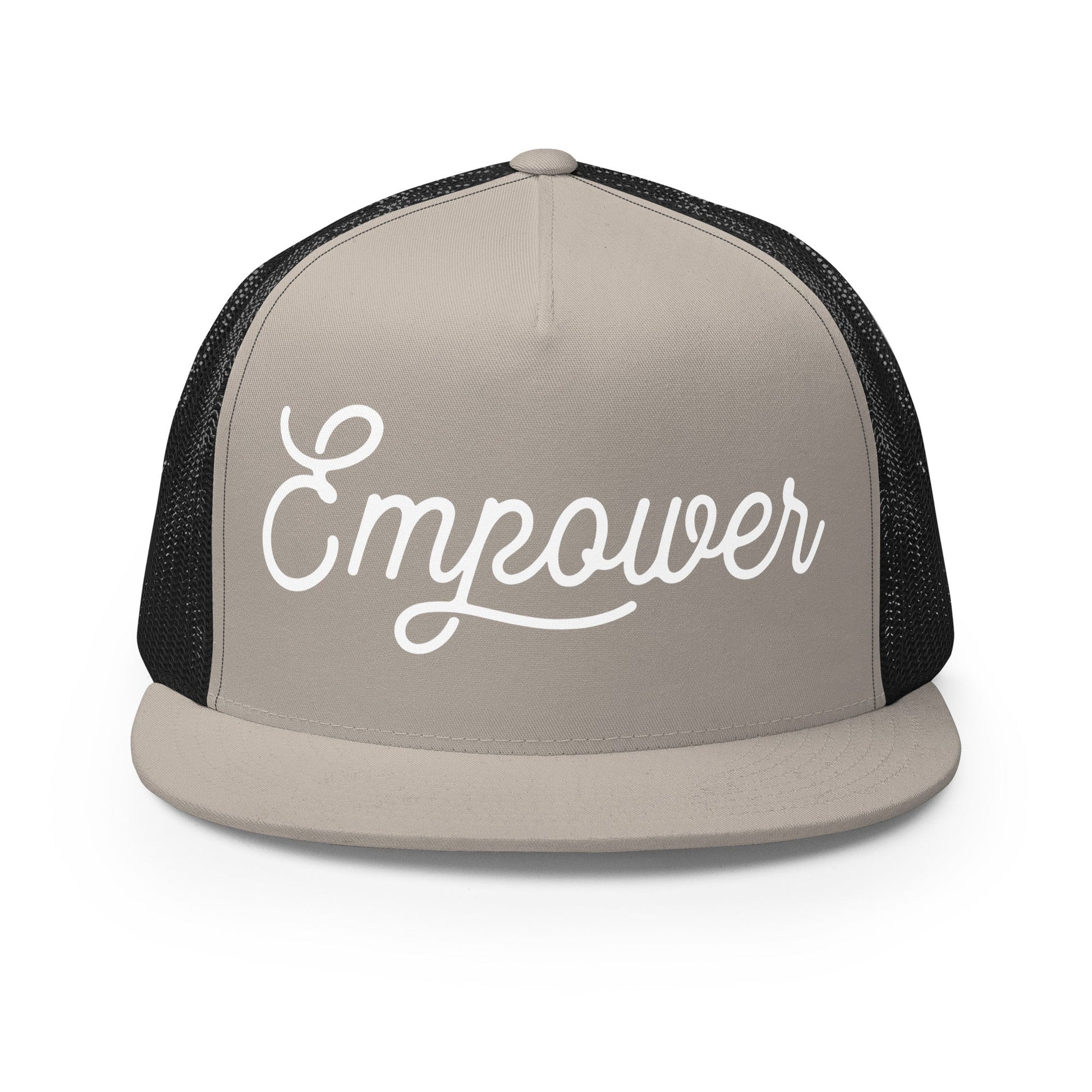 Performance | 5 Panel Trucker Cap | Empower Volleyball Club | Vanguard Logo