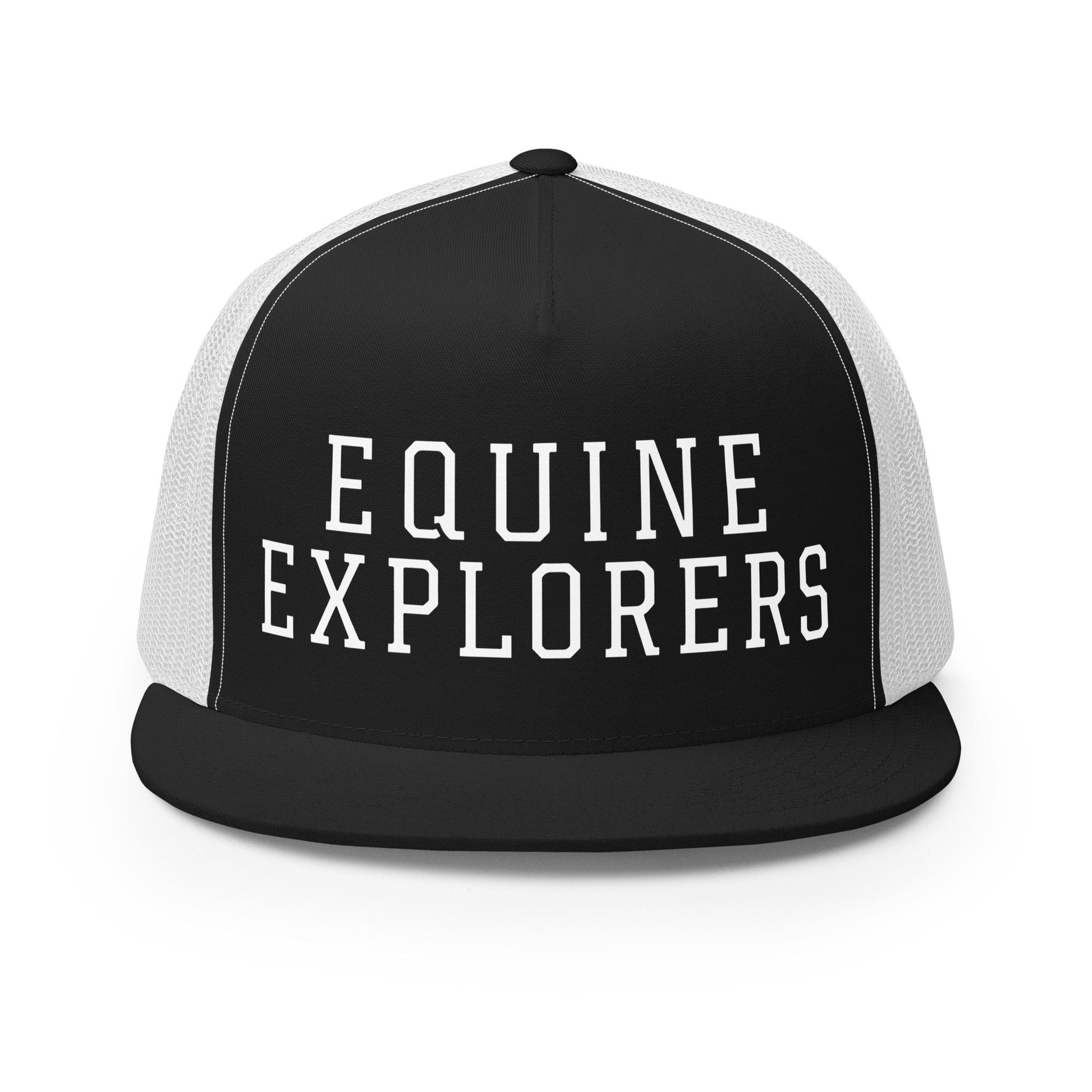 Performance | 5 Panel Trucker Cap | Equine Explorers | Script Logo