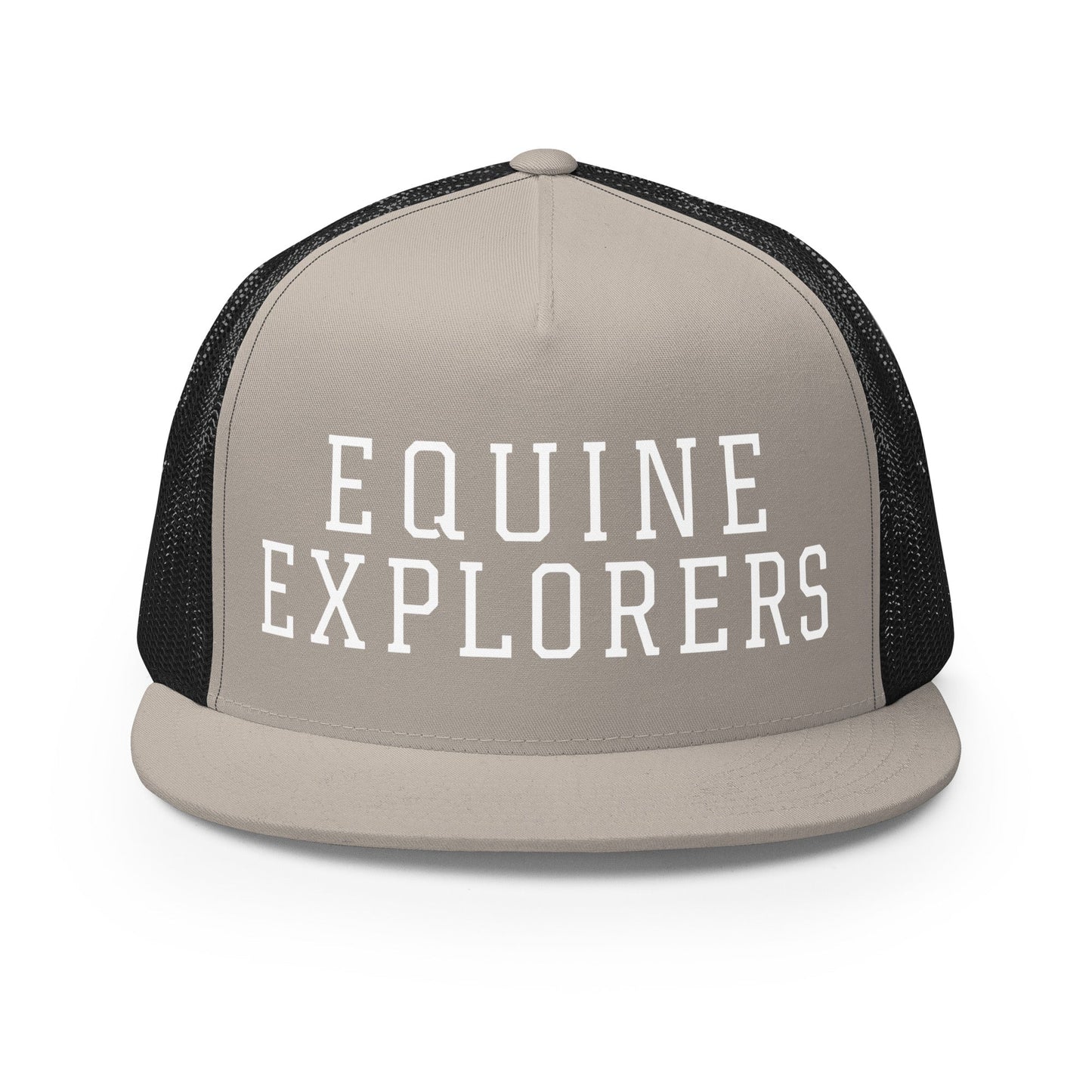 Performance | 5 Panel Trucker Cap | Equine Explorers | Script Logo