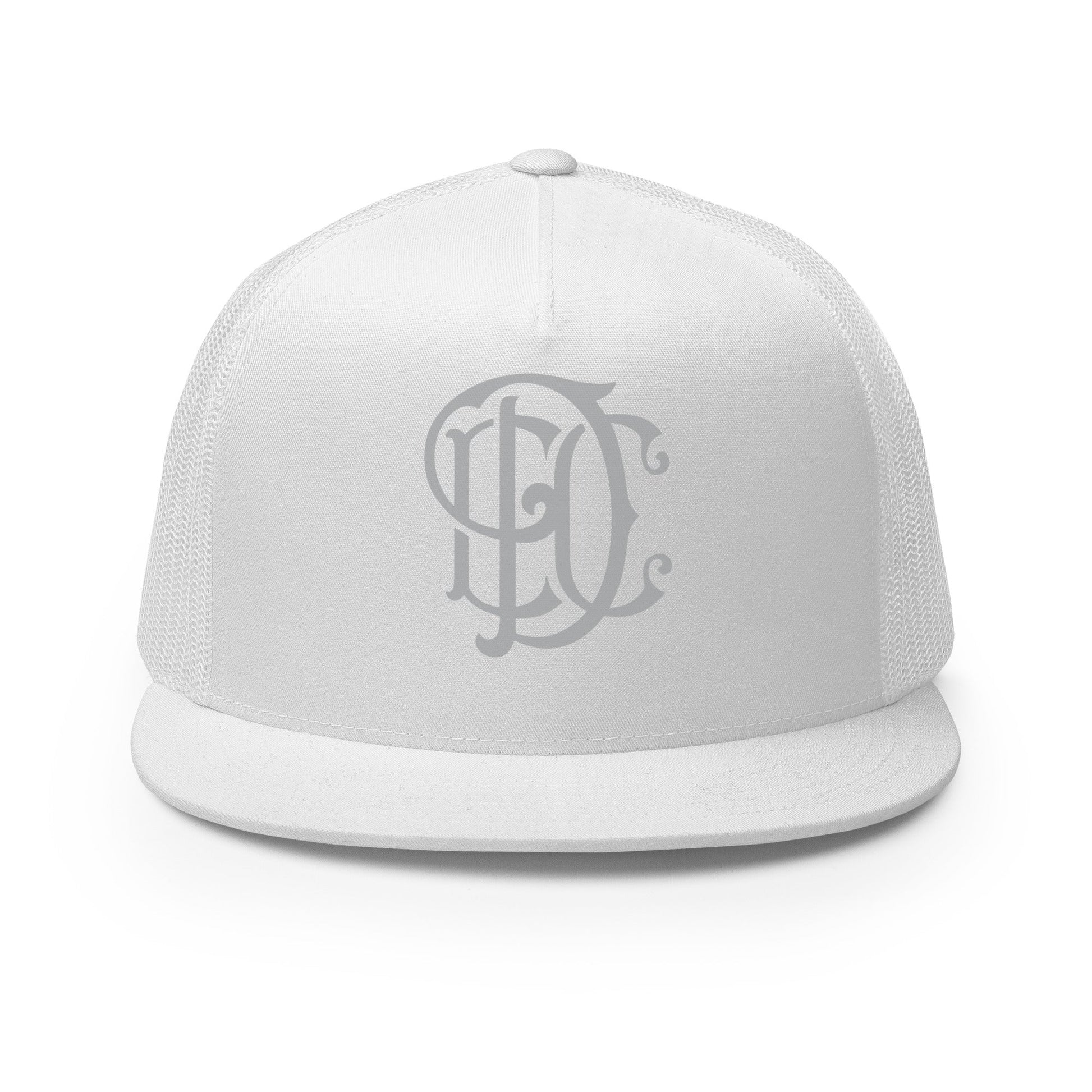 Performance | 5 Panel Trucker Cap | Esprit de Corps Dance Co., LLC | Renaissance Motif Logo