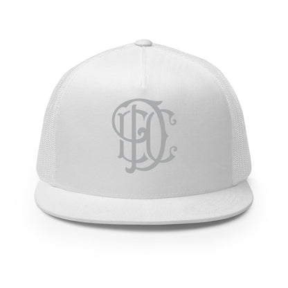 Performance | 5 Panel Trucker Cap | Esprit de Corps Dance Co., LLC | Renaissance Motif Logo