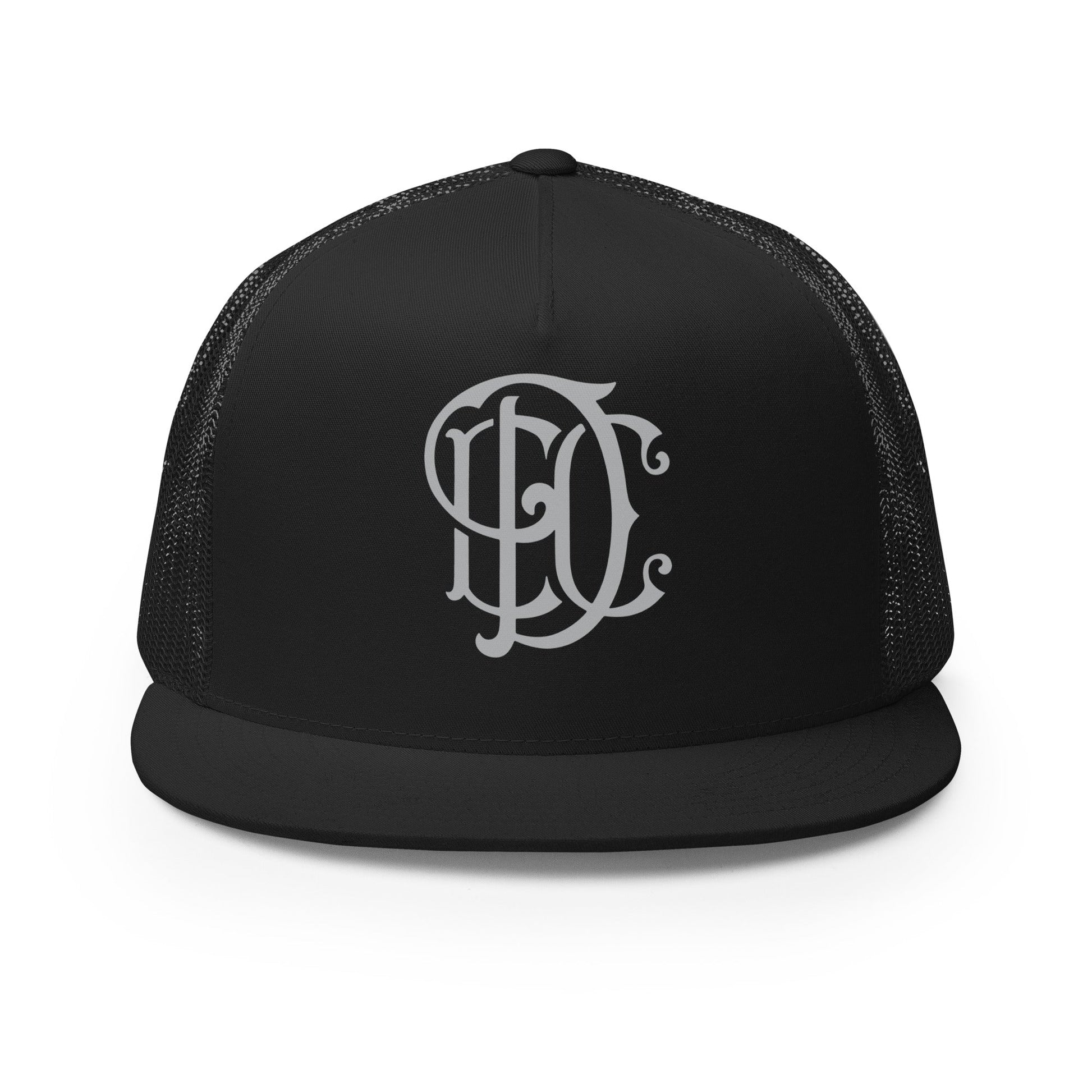 Performance | 5 Panel Trucker Cap | Esprit de Corps Dance Co., LLC | Renaissance Motif Logo