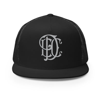 Performance | 5 Panel Trucker Cap | Esprit de Corps Dance Co., LLC | Renaissance Motif Logo