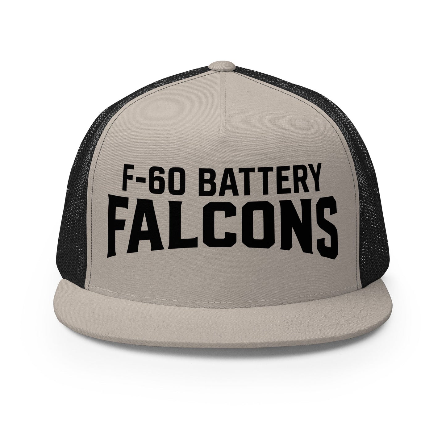 Performance | 5 Panel Trucker Cap | F - 60th ADA | Falcon Shield Logo
