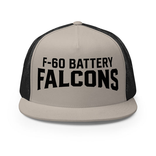 Performance | 5 Panel Trucker Cap | F - 60th ADA | Falcon Shield Logo