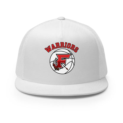 Performance | 5 Panel Trucker Cap | Fallbrook Basketball | Warriors Logo