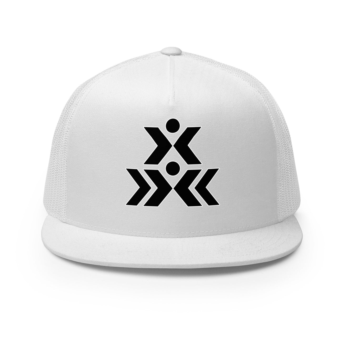 Performance | 5 Panel Trucker Cap | Farmington Stunt | Emblem Logo