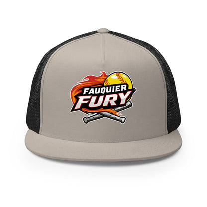 Performance | 5 Panel Trucker Cap | Fauquier Fury Softball