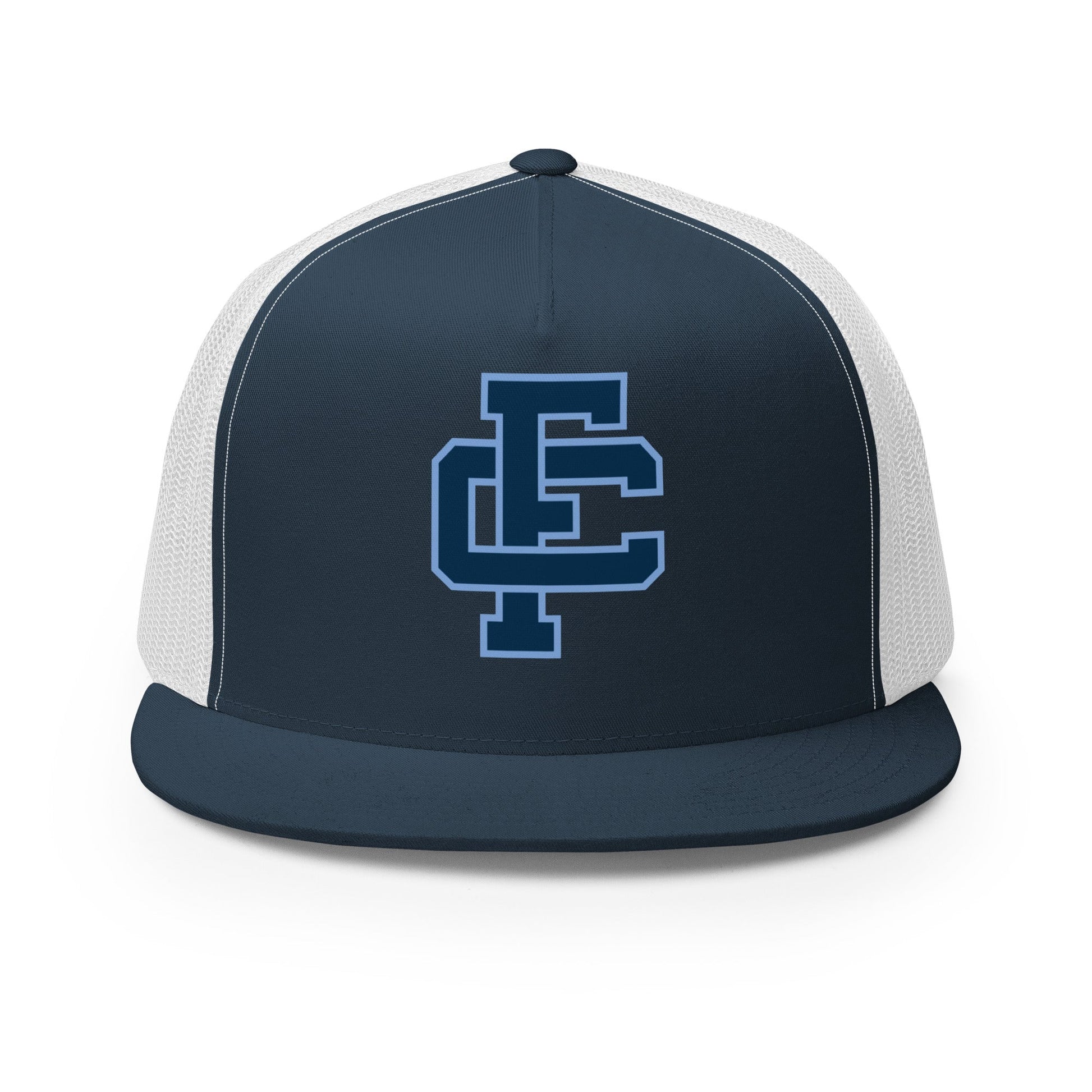 Performance | 5 Panel Trucker Cap | Fellowship Christian School | Vanguard Crest Logo
