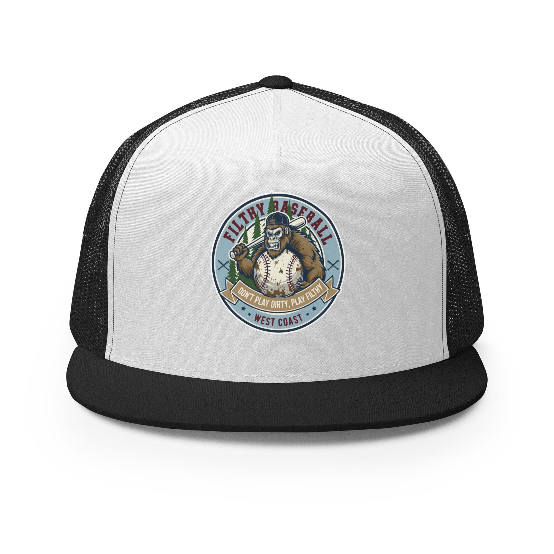 Performance | 5 Panel Trucker Cap | Filthy Baseball Northwest