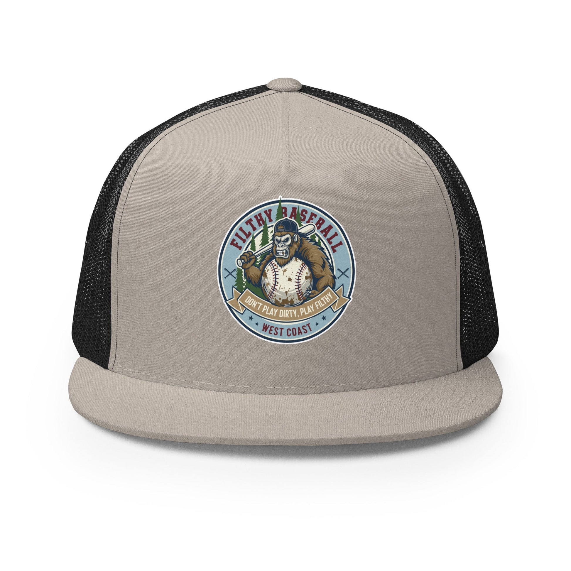 Performance | 5 Panel Trucker Cap | Filthy Baseball Northwest