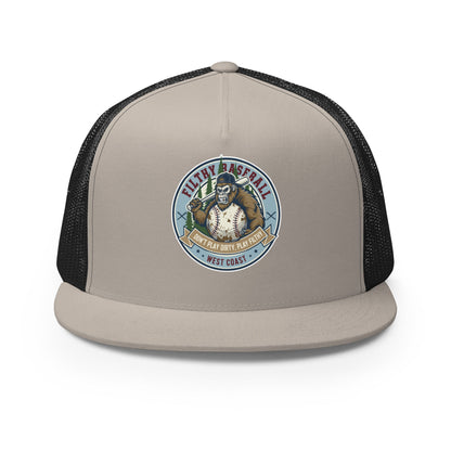 Performance | 5 Panel Trucker Cap | Filthy Baseball Northwest