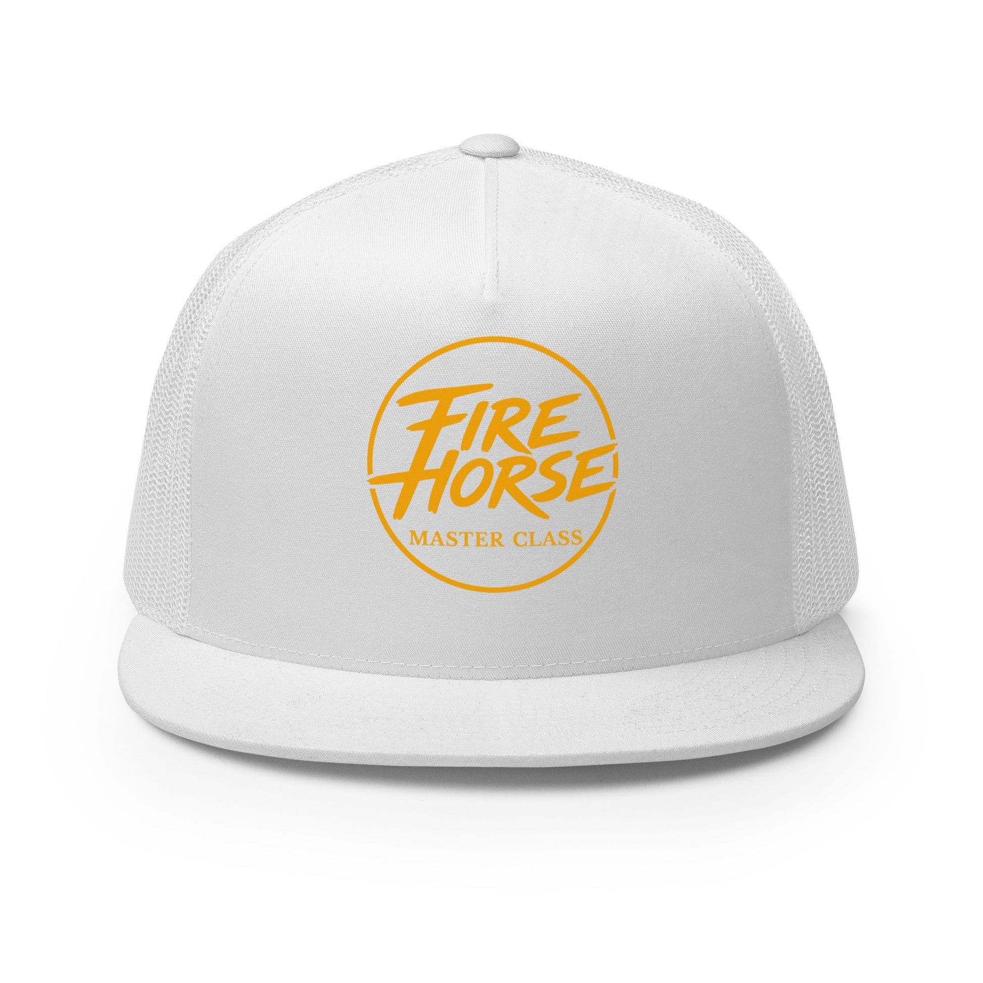 Performance | 5 Panel Trucker Cap | Fire Horse Masters | Athletic Mark Logo