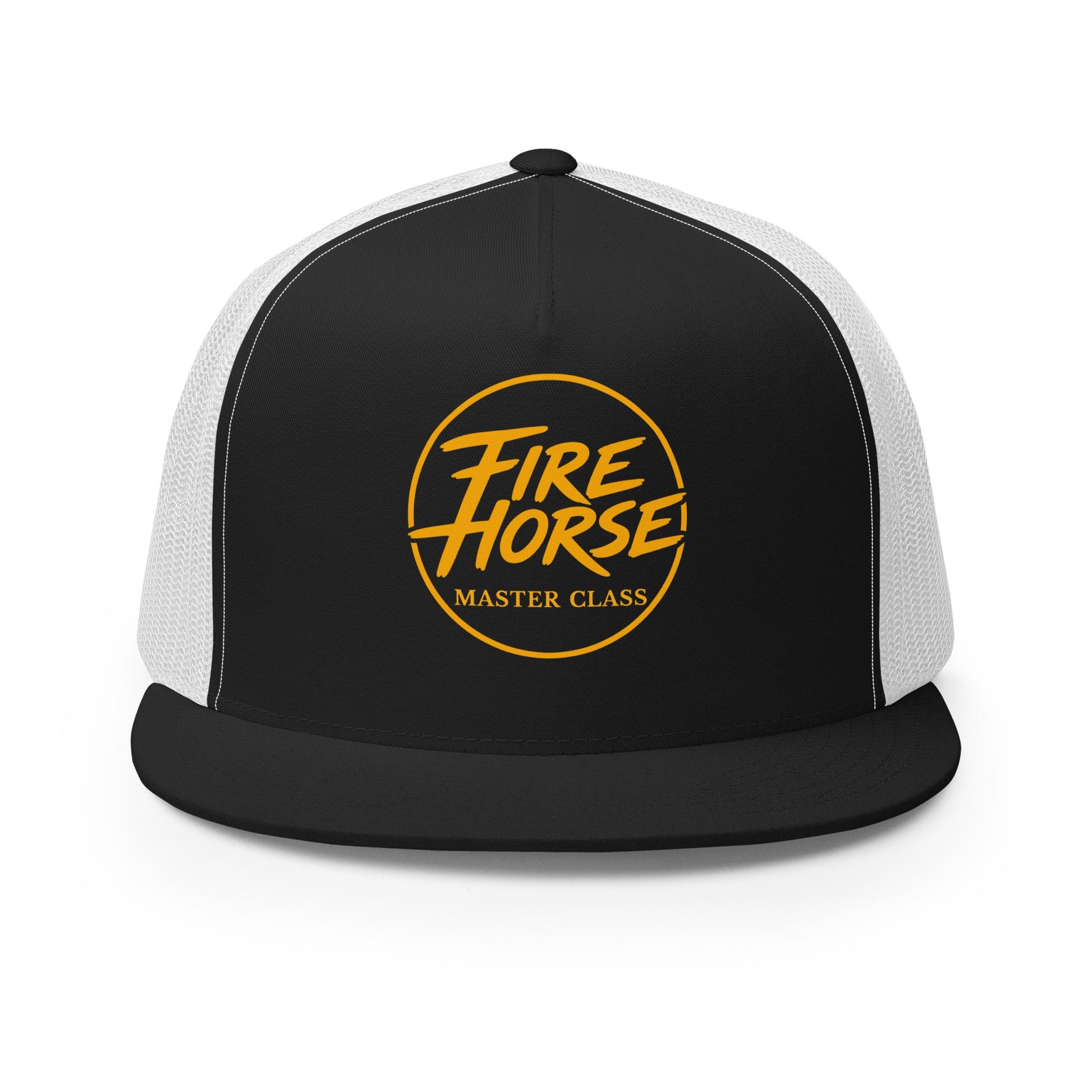 Performance | 5 Panel Trucker Cap | Fire Horse Masters | Athletic Mark Logo