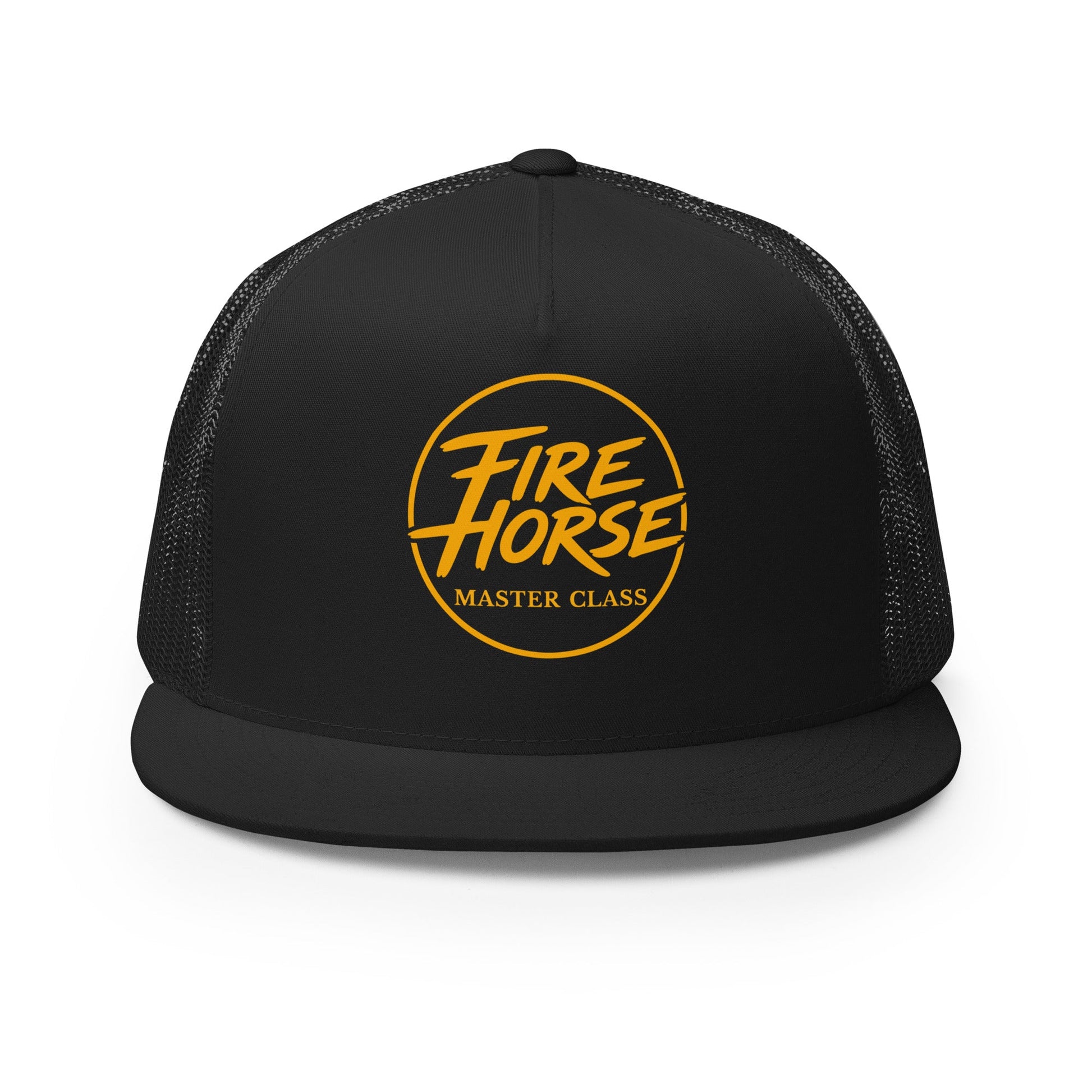 Performance | 5 Panel Trucker Cap | Fire Horse Masters | Athletic Mark Logo