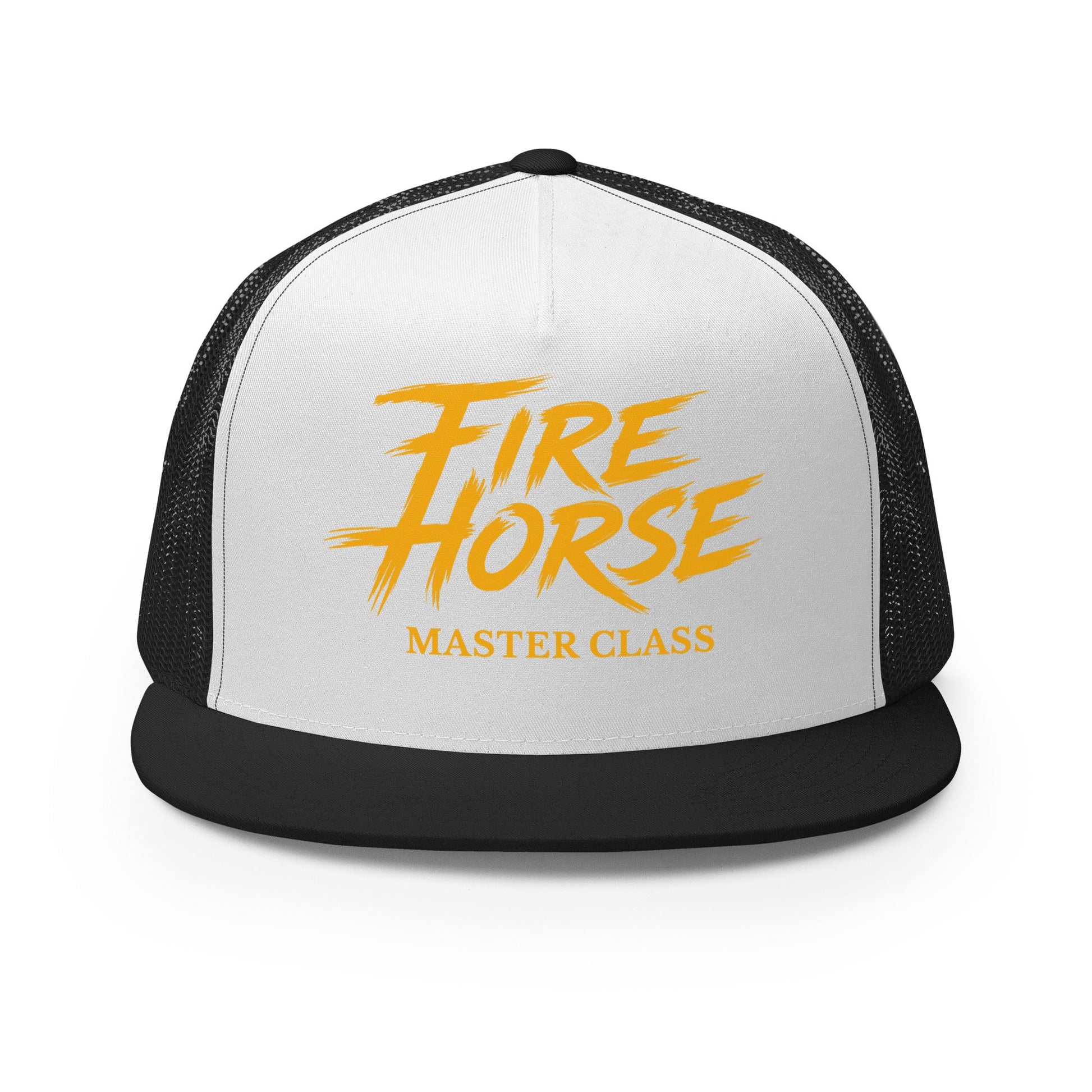 Performance | 5 Panel Trucker Cap | Fire Horse Masters | Modern Script Logo