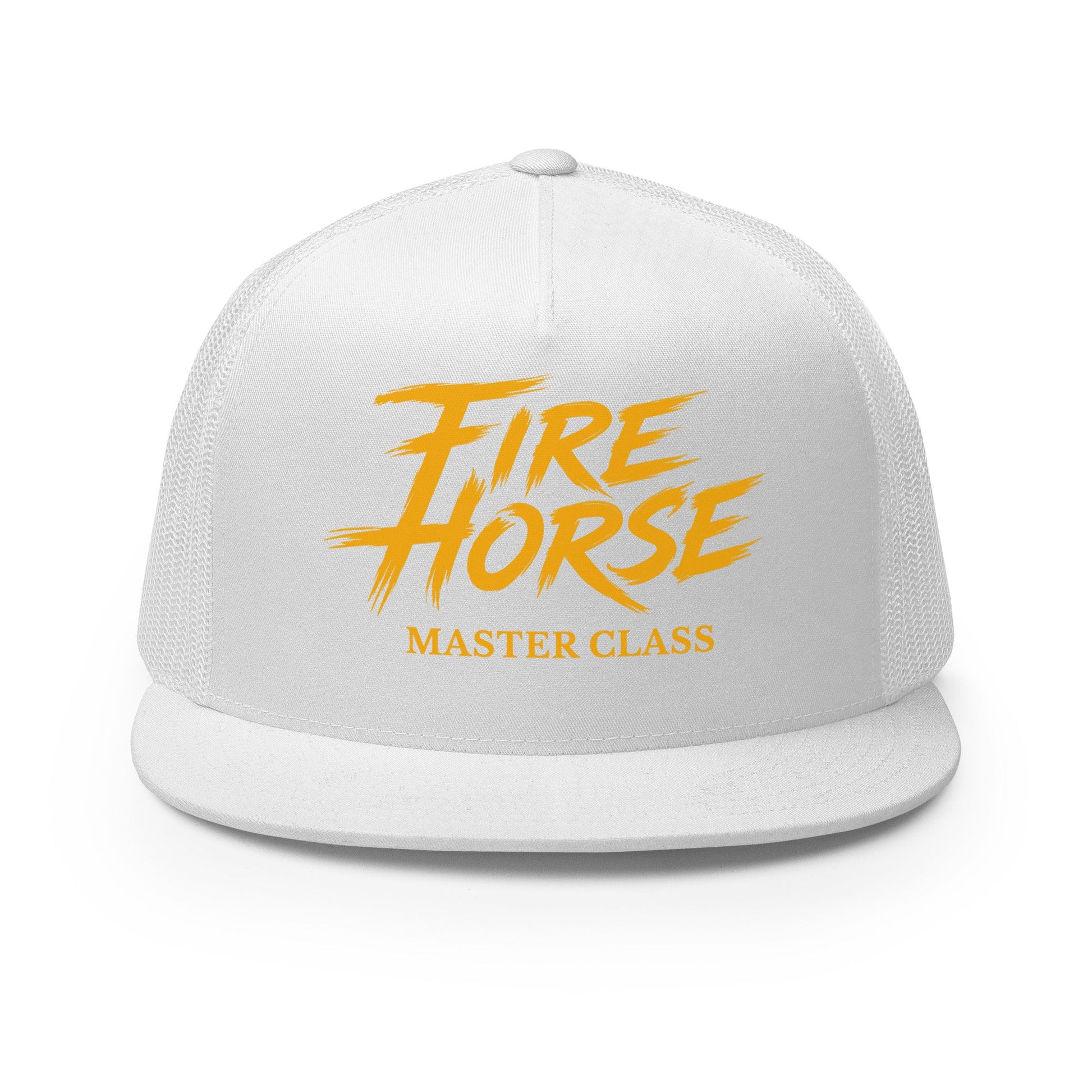 Performance | 5 Panel Trucker Cap | Fire Horse Masters | Modern Script Logo