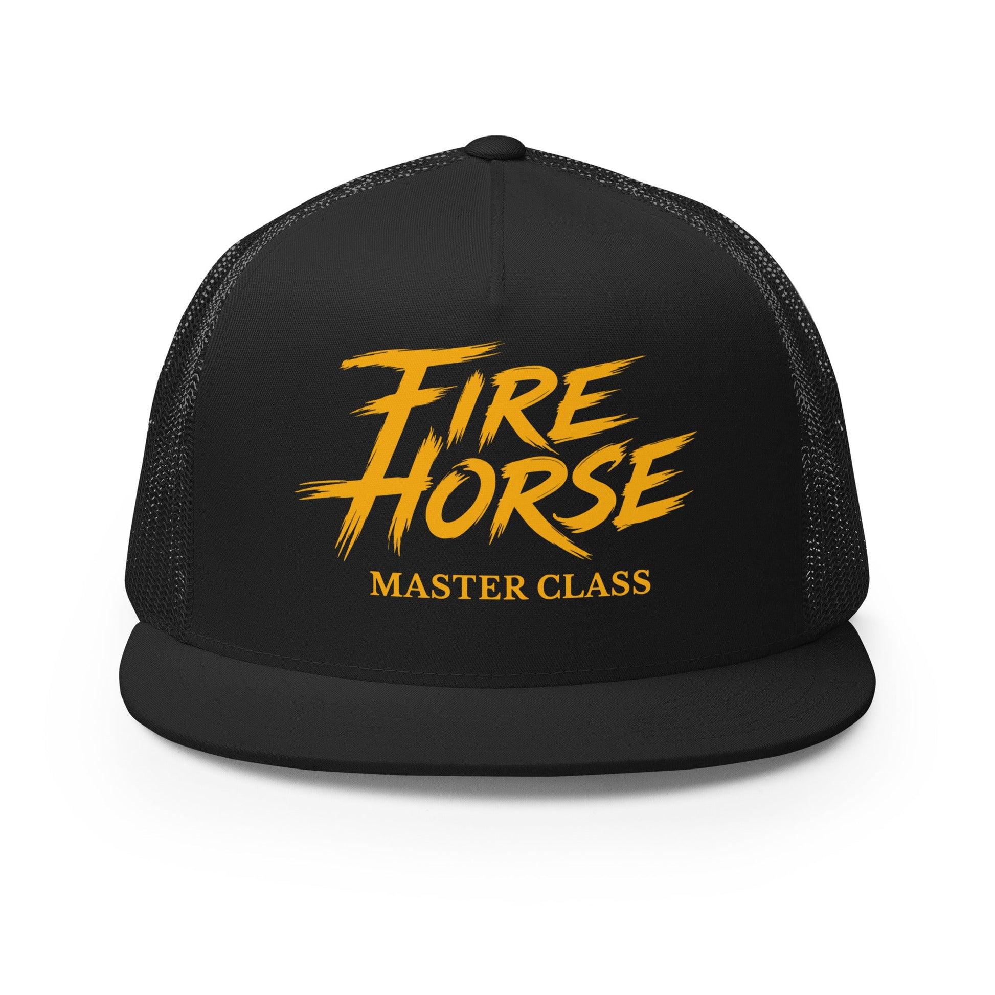Performance | 5 Panel Trucker Cap | Fire Horse Masters | Modern Script Logo