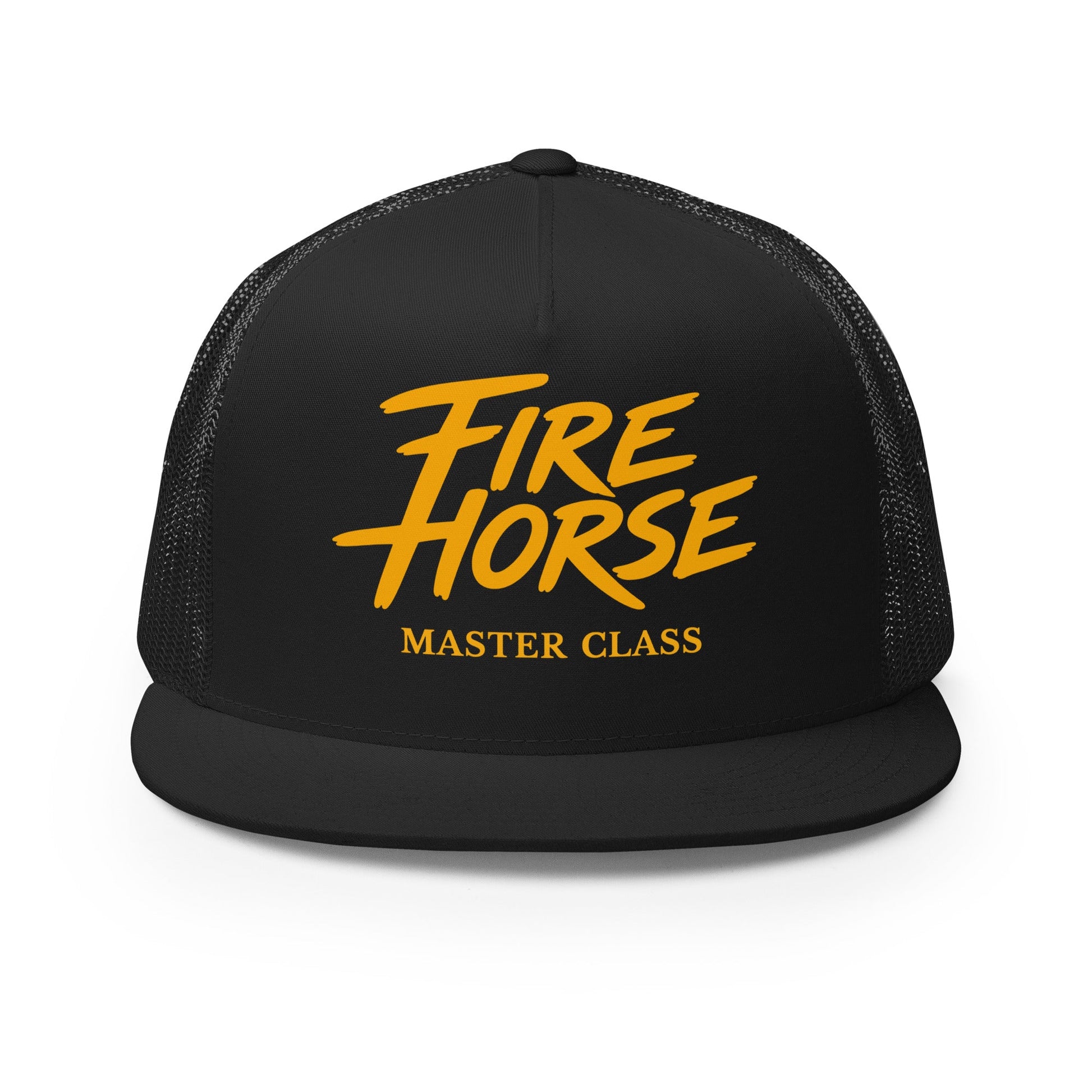 Performance | 5 Panel Trucker Cap | Fire Horse Masters | Script Logo