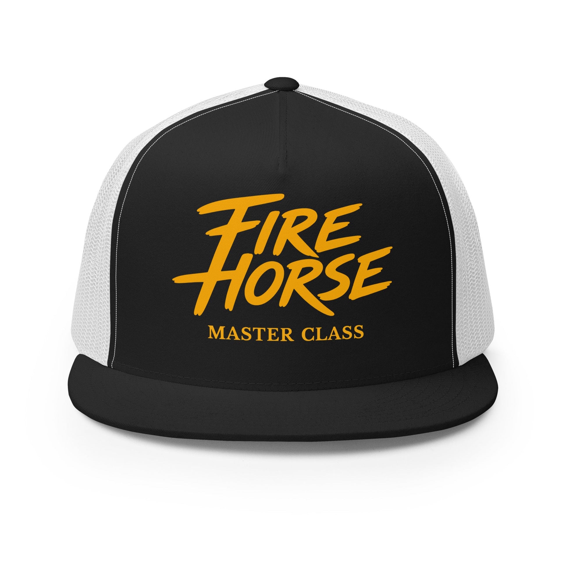 Performance | 5 Panel Trucker Cap | Fire Horse Masters | Script Logo