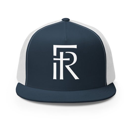Performance | 5 Panel Trucker Cap | FRCS | Lettermark Logo