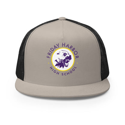 Performance | 5 Panel Trucker Cap | Friday Harbor Girls Basketball