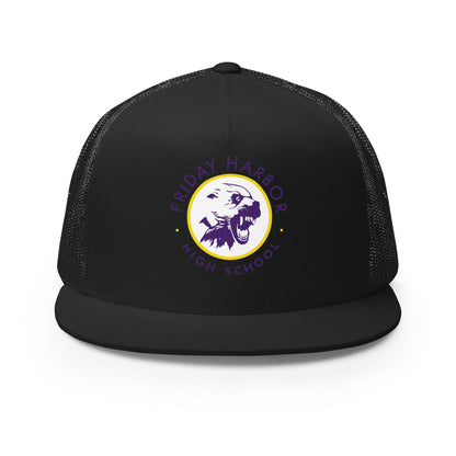 Performance | 5 Panel Trucker Cap | Friday Harbor Girls Basketball