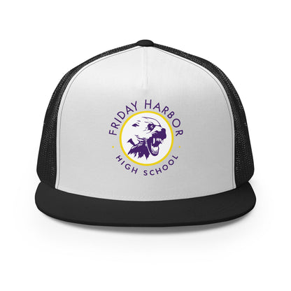 Performance | 5 Panel Trucker Cap | Friday Harbor Girls Basketball