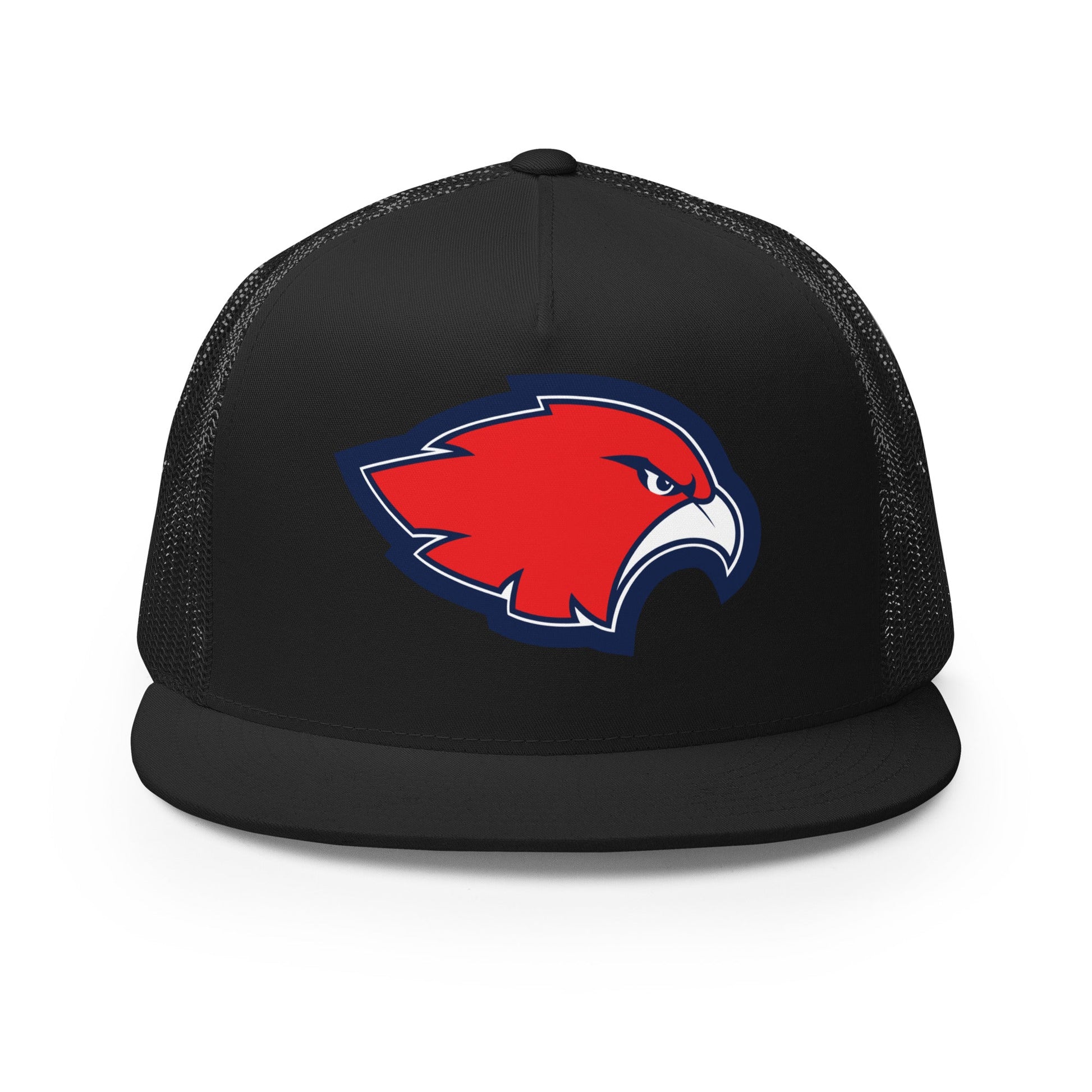 Performance | 5 Panel Trucker Cap | Frontier softball | Mascot Logo