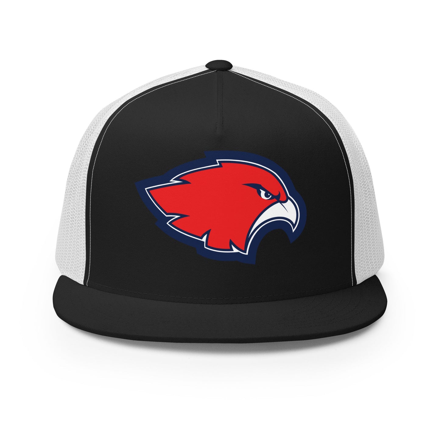 Performance | 5 Panel Trucker Cap | Frontier softball | Mascot Logo