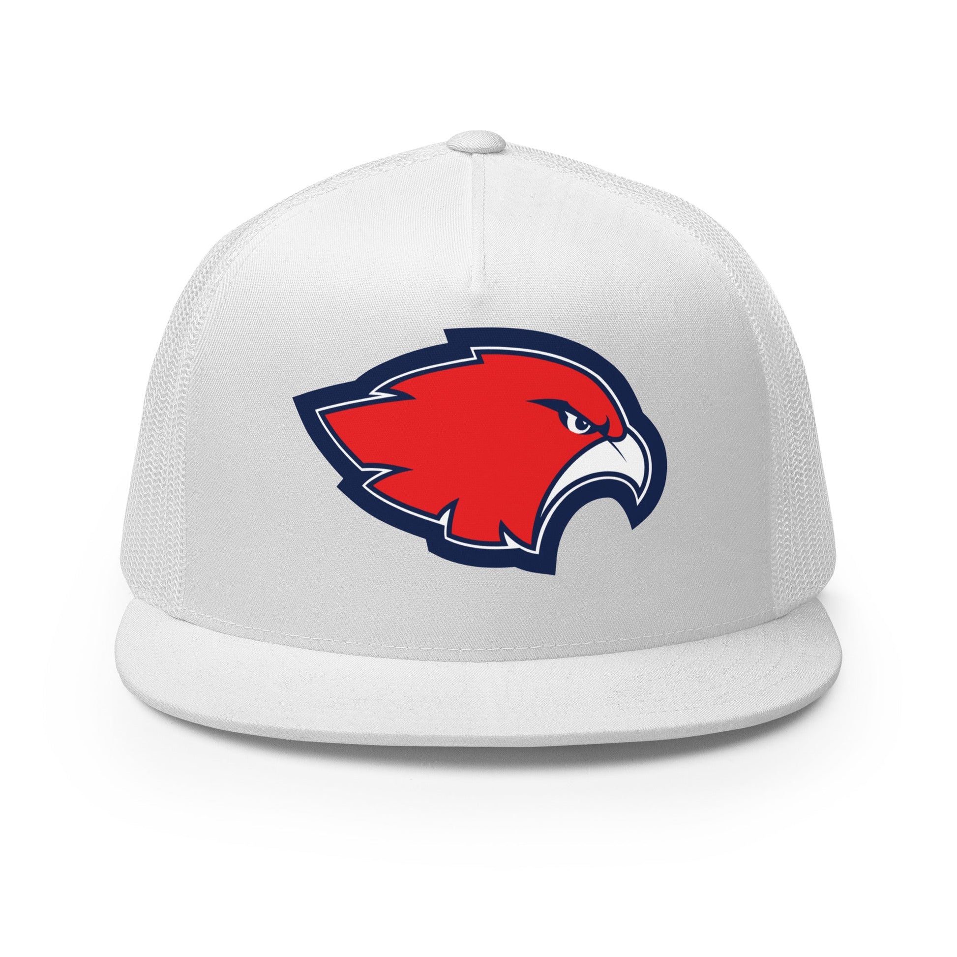 Performance | 5 Panel Trucker Cap | Frontier softball | Mascot Logo