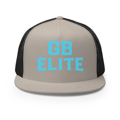 Performance | 5 Panel Trucker Cap | GB Elite | Crest Logo