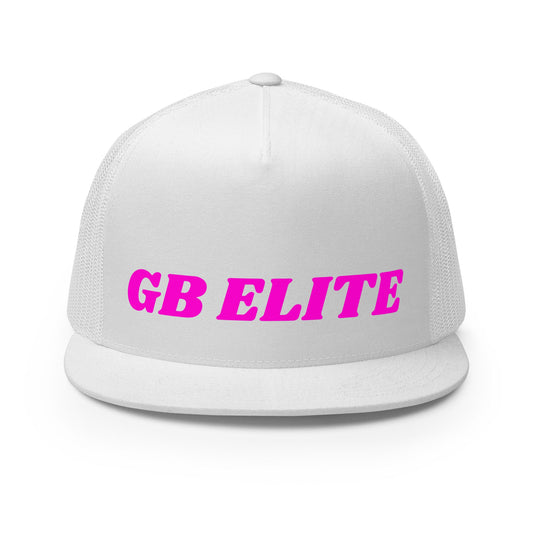 Performance | 5 Panel Trucker Cap | GB Elite | Script Logo