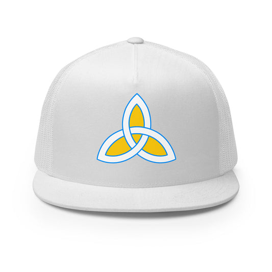 Performance | 5 Panel Trucker Cap | God’s Angels | Emblem Logo