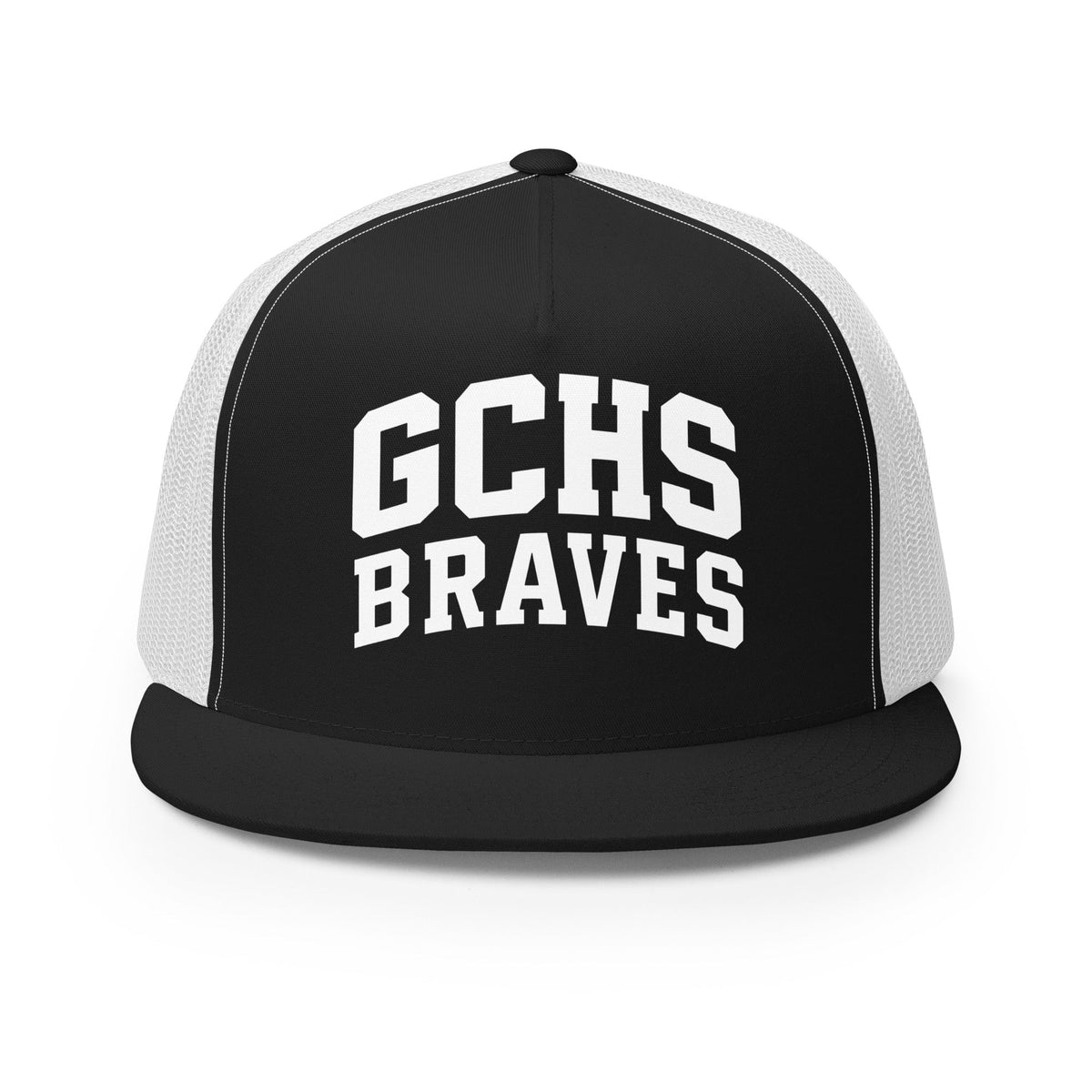 Performance | 5 Panel Trucker Cap | Grant County High School Wrestling | Crest Logo