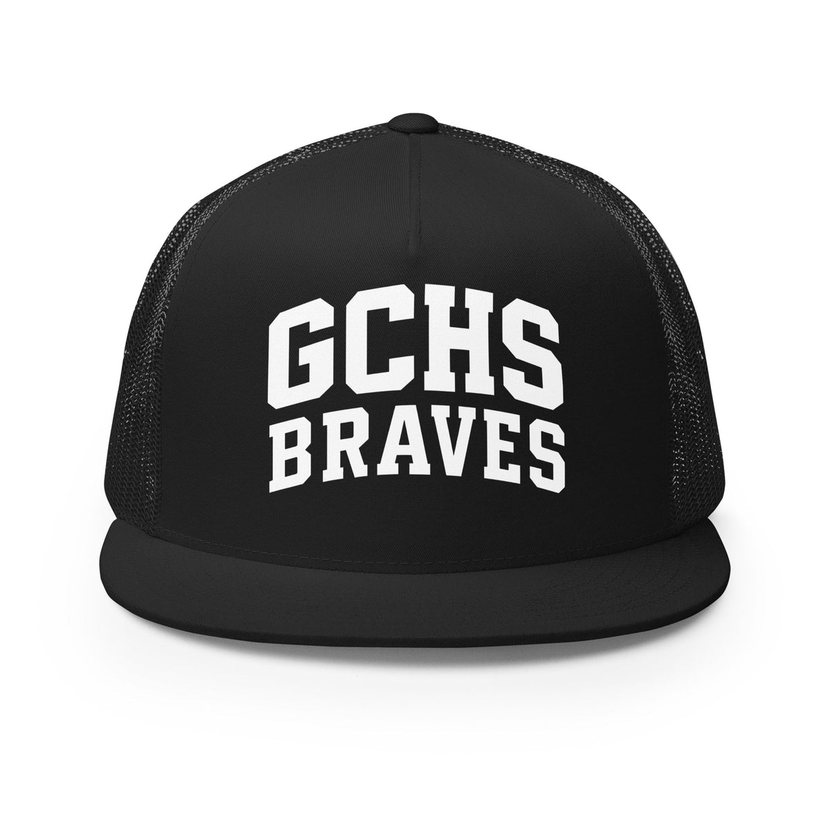 Performance | 5 Panel Trucker Cap | Grant County High School Wrestling | Crest Logo