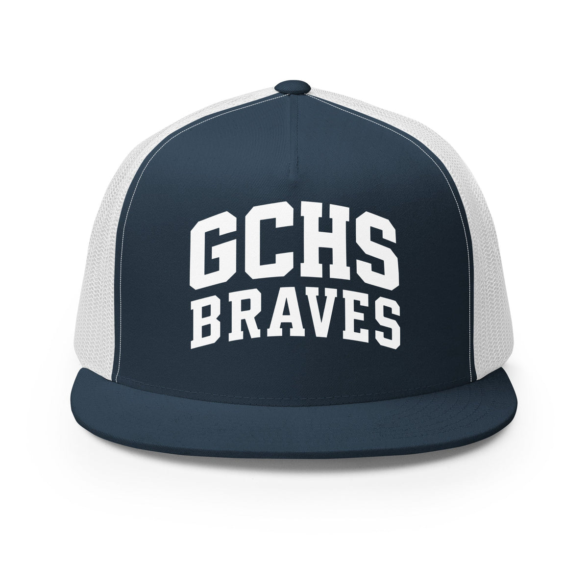 Performance | 5 Panel Trucker Cap | Grant County High School Wrestling | Crest Logo